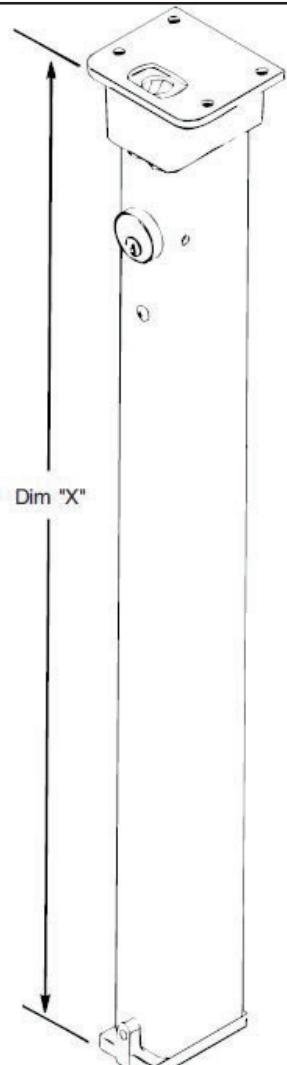 ASSA ABLOY ACCENTRA KRM200(F) and Corbin Russwin CR972(B)KM and CR910BKM Mullions Installation Instructions_MEMN11 image on p