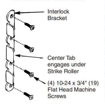 ASSA ABLOY ACCENTRA KRM200(F) and Corbin Russwin CR972(B)KM and CR910BKM Mullions Installation Instructions_MEMN11 image on p
