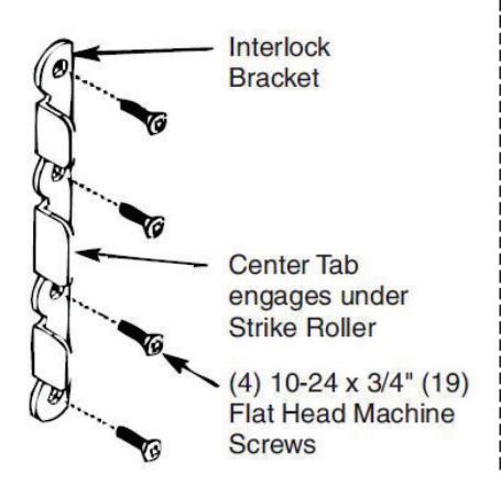 ASSA ABLOY ACCENTRA M200(F) and Corbin Russwin CR972(A), CR910A Mullions Installation Instructions_MEMN10 image on page 2