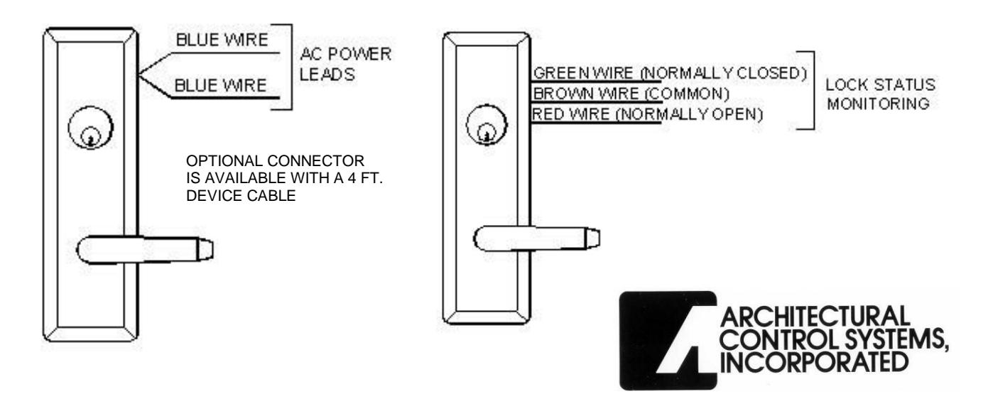 Corbin 955 and Yale 626F Heavy Duty Trim Electric Control Installation Instructions image on page 1
