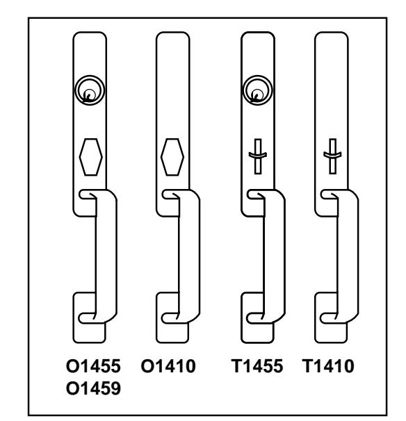 Corbin Russwin 1410, 1455, and 1459 Narrow Escutcheon Trim for ED4200, ED4400, ED4800 Narrow Stile Rim, CVR, SVR…_T30851 imag