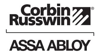 Corbin Russwin 784 Remote Power Supply for ED4000 and ED5000 Series Narrow and Wide Stile Installation Instructi…_FM232 image