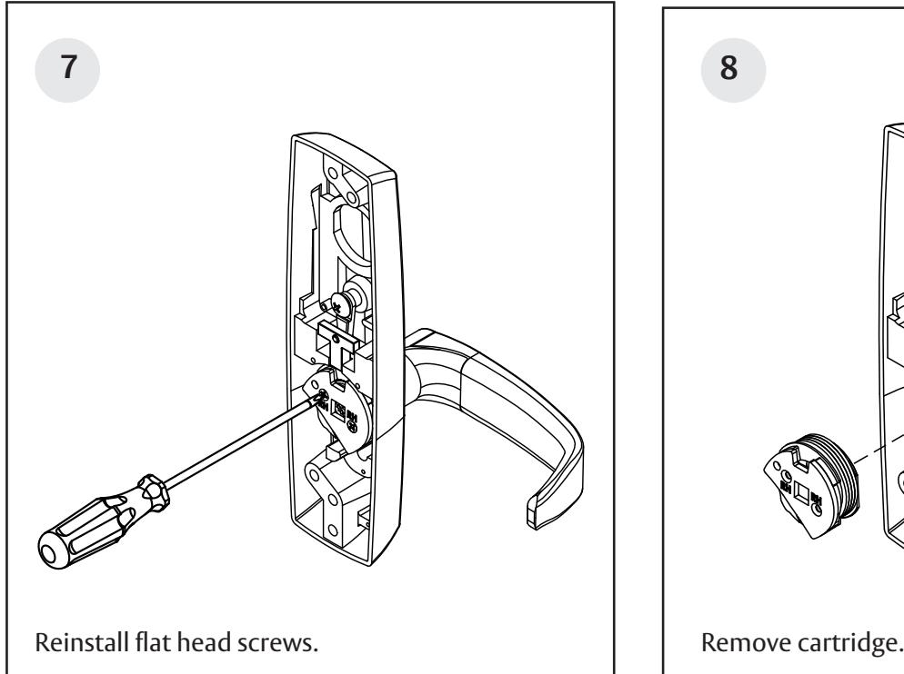 Corbin Russwin 800PT & 900PT Lever Handle with Exit Trim Spindle Interaction for PED4000 and PED5000 Series Narr…_FM605 image