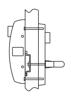 Corbin Russwin 800PT & 900PT Lever Handle with Exit Trim Spindle Interaction for PED4000 and PED5000 Series Narr…_FM605 image