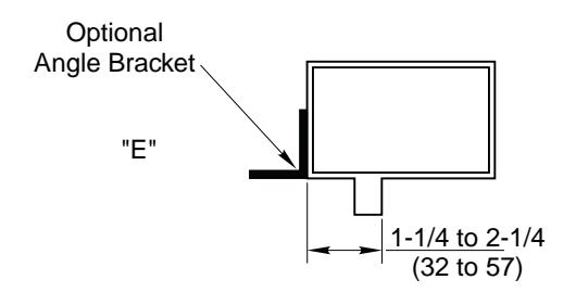 Corbin Russwin 808 Mullion for E4200 Narrow Stile Rim Frame Preparation Template_T30885 image on page 1