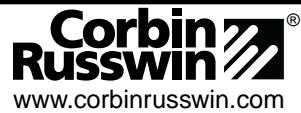 Corbin Russwin 957 Trim for ED5200, ED5400, ED5800 Wide Stile Rim, SecureBolt, CVR, SVR with IK (INTELLIKEY) Woo…_T30961 imag