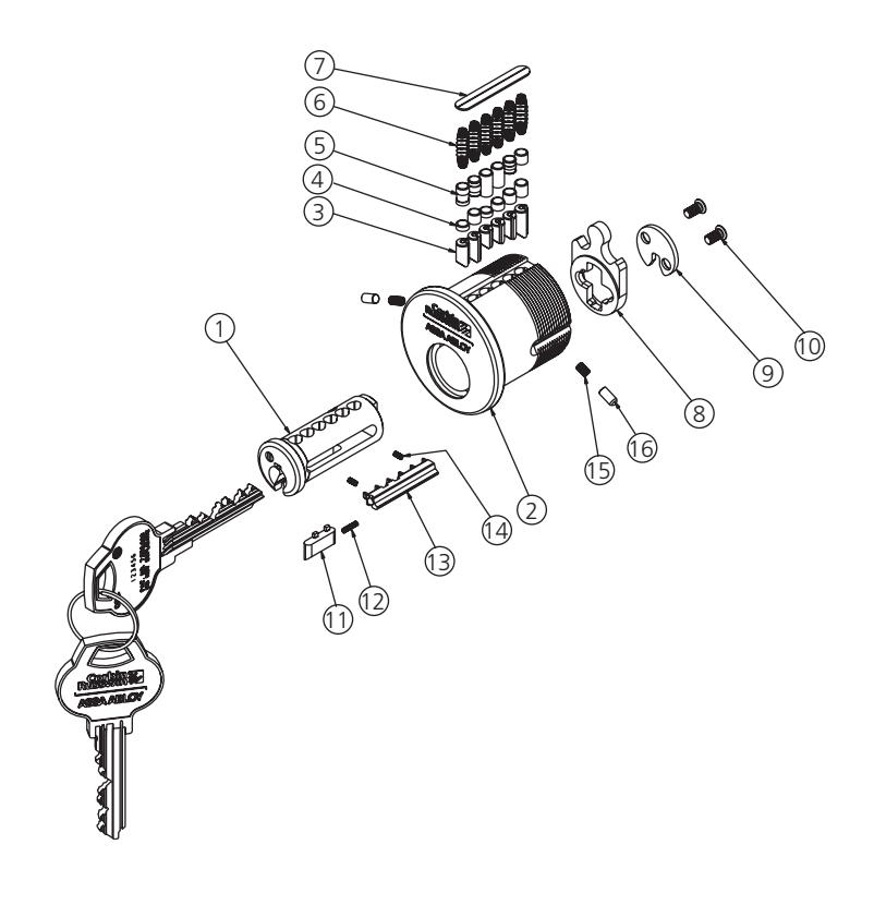 Corbin Russwin Access 3 Key Systems Technical Manual_45292 image on page 17