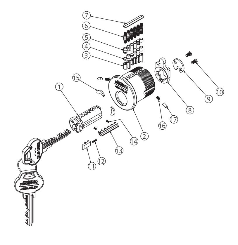 Corbin Russwin Access 3 Key Systems Technical Manual_45292 image on page 19