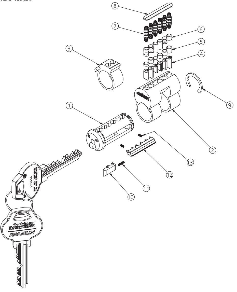 Corbin Russwin Access 3 Key Systems Technical Manual_45292 image on page 22