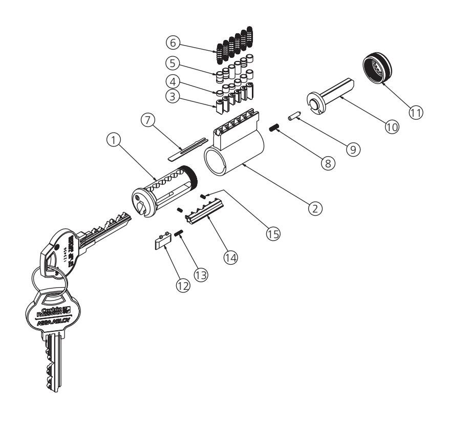 Corbin Russwin Access 3 Key Systems Technical Manual_45292 image on page 25