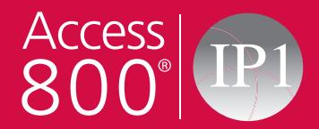 Corbin Russwin Access 800 IP1 PoE Sell Sheet_45059 image on page 1