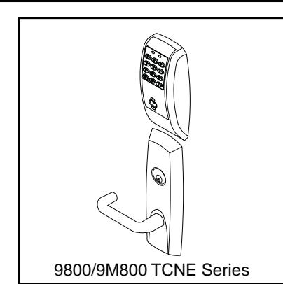 Corbin Russwin Access 800 TCNE Trim Template_T31003 image on page 1