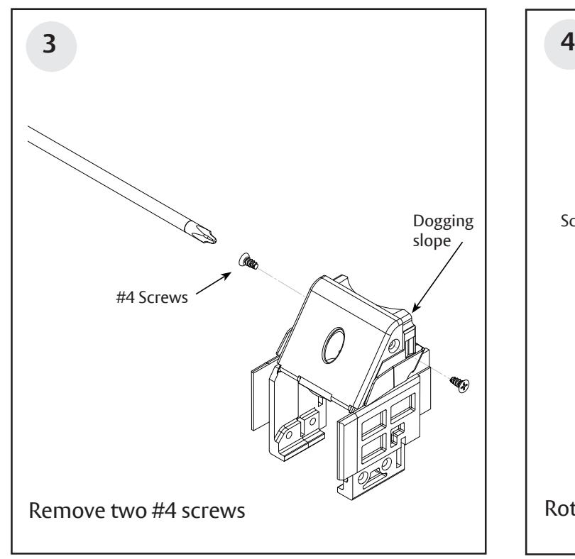 Corbin Russwin Active Indicator with Cylinder Retrofit Kit for PED4000 and PED5000 Series Narrow and Wide Stile …_FM803 image