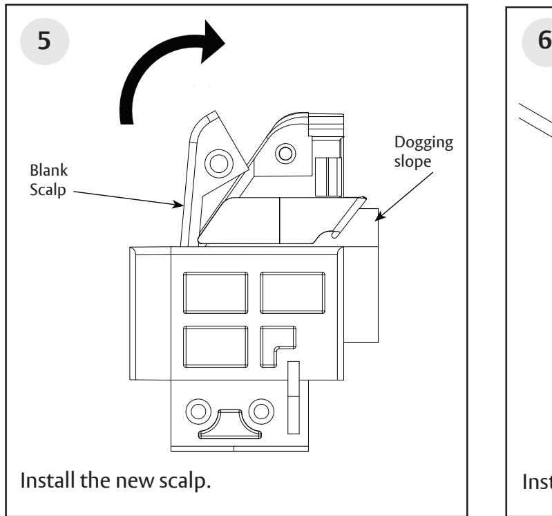 Corbin Russwin Active Indicator with Cylinder Retrofit Kit for PED4000 and PED5000 Series Narrow and Wide Stile …_FM803 image
