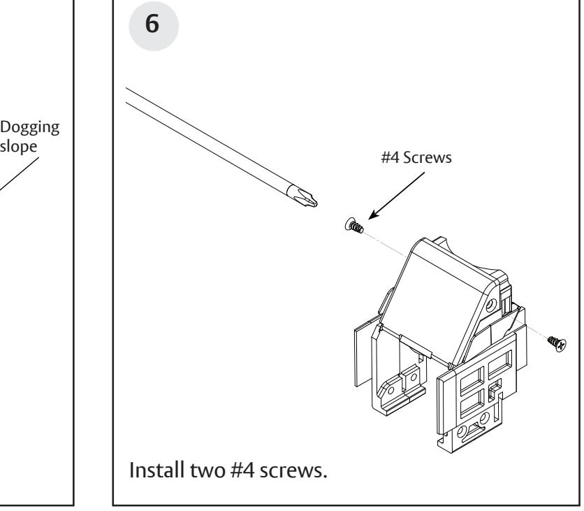 Corbin Russwin Active Indicator with Cylinder Retrofit Kit for PED4000 and PED5000 Series Narrow and Wide Stile …_FM803 image
