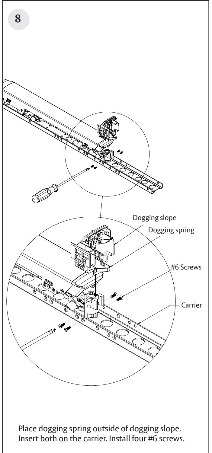 Corbin Russwin Active Indicator with Cylinder Retrofit Kit for PED4000 and PED5000 Series Narrow and Wide Stile …_FM803 image