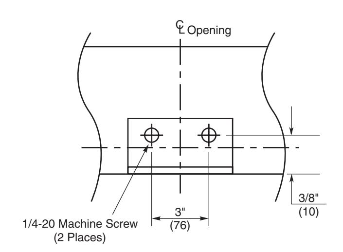 Corbin Russwin Angle Bracket Kit for ED2000, ED3000, ED5000, PED4000, and PED5000 Series Narrow and Wide Stile M…_FM264 image