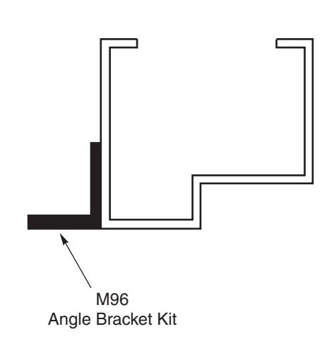 Corbin Russwin Angle Bracket Kit for ED2000, ED3000, ED5000, PED4000, and PED5000 Series Narrow and Wide Stile M…_FM264 image