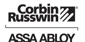 Corbin Russwin Anti-Harm Knob Trim ML2000 Series Mortise Locks Installation Instructions image on page 5
