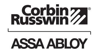 Corbin Russwin Anti-Harm Knob Trim ML2000 Series Mortise Locks Installation Instructions image on page 6