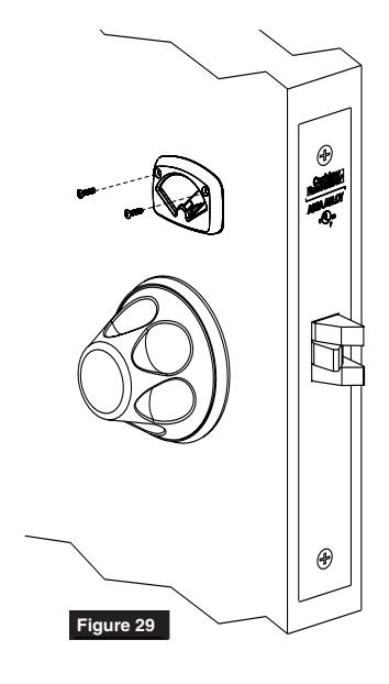Corbin Russwin Anti-Harm Knob Trim ML2000 Series Mortise Locks Installation Instructions image on page 8