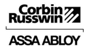 Corbin Russwin Anti-Vandal Pull Trim for PED5000 Series PED5200, PED5600 Wide Stile Installation Instructions_FM642 image on 