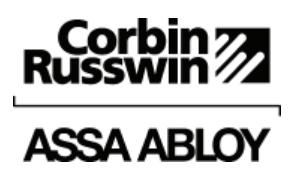 Corbin Russwin Anti-Vandal Pull Trim for PED5000 Series PED5200, PED5600 Wide Stile Installation Instructions_FM642 image on 