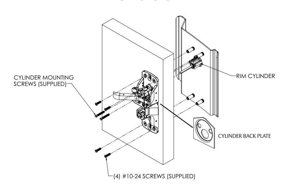 Corbin Russwin Anti-Vandal Pull Trim for PED5000 Series PED5200, PED5600 Wide Stile Installation Instructions_FM642 image on 