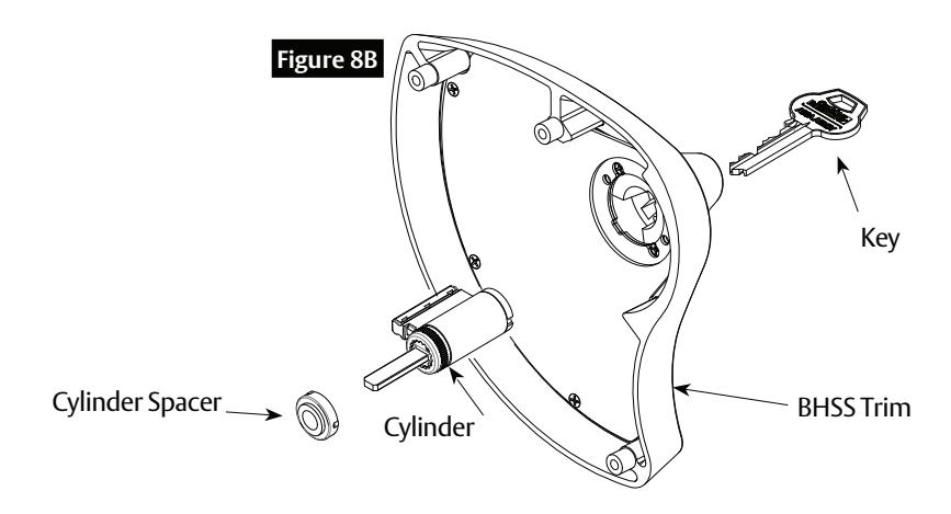 Corbin Russwin BHSS Trim for CLX3300 Series Cylindrical Locks Installation Instructions_FM589 image on page 3
