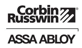 Corbin Russwin BL6600, FE6600, and MP6600 Series EcoFlex Electrified (NAC-) Multi-Point Locks with High-Security…_FM459 image