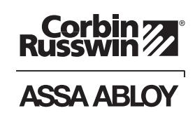 Corbin Russwin BL6600, FE6600, and MP6600 Series EcoFlex Electrified (NAC-) Multi-Point Locks with High-Security…_FM459 image