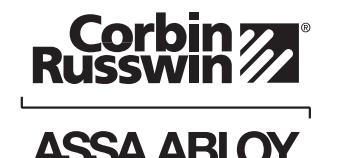 Corbin Russwin BL6600 and FE6600 Series Multi-Point Locks Installation Instructions_FM440 image on page 20