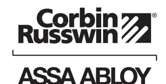 Corbin Russwin BL6600 and FE6600 Series Multi-Point Locks Installation Instructions_FM440 image on page 21