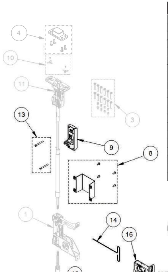 Corbin Russwin BL6600 and FE6600 Series Multi-Point Locks Installation Instructions_FM440 image on page 4
