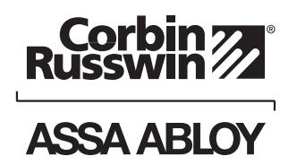 Corbin Russwin BL6600 and FE6600 Series Multi-Point Locks Installation Instructions_FM440 image on page 1