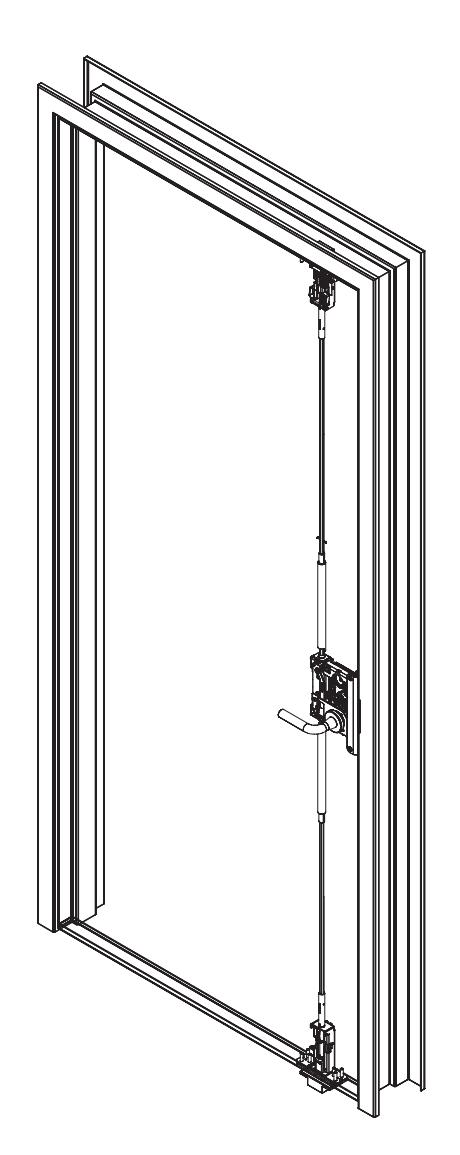 Corbin Russwin BL6600 and FE6600 Series Multi-Point Locks Installation Instructions_FM440 image on page 1
