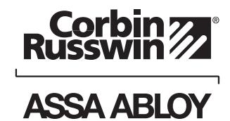 Corbin Russwin BL6600 and FE6600 Series Multi-Point Locks Installation Instructions_FM440 image on page 15