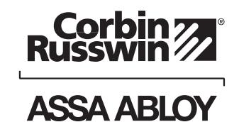 Corbin Russwin BL6600 and FE6600 Series Multi-Point Locks Installation Instructions_FM440 image on page 23