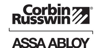 Corbin Russwin BL6600 and FE6600 Series Multi-Point Locks Installation Instructions_FM440 image on page 4