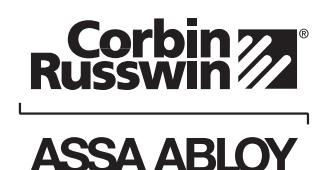 Corbin Russwin BL6600 and FE6600 Series Multi-Point Locks Installation Instructions_FM440 image on page 7