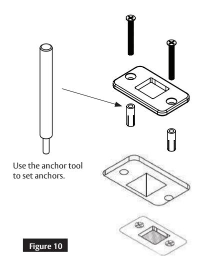 Corbin Russwin BL6600 and FE6600 Series Multi-Point Locks Installation Instructions_FM440 diagram on page 9