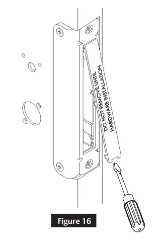 Corbin Russwin BL6600 and FE6600 Series Multi-Point Locks Installation Instructions_FM440 image on page 10