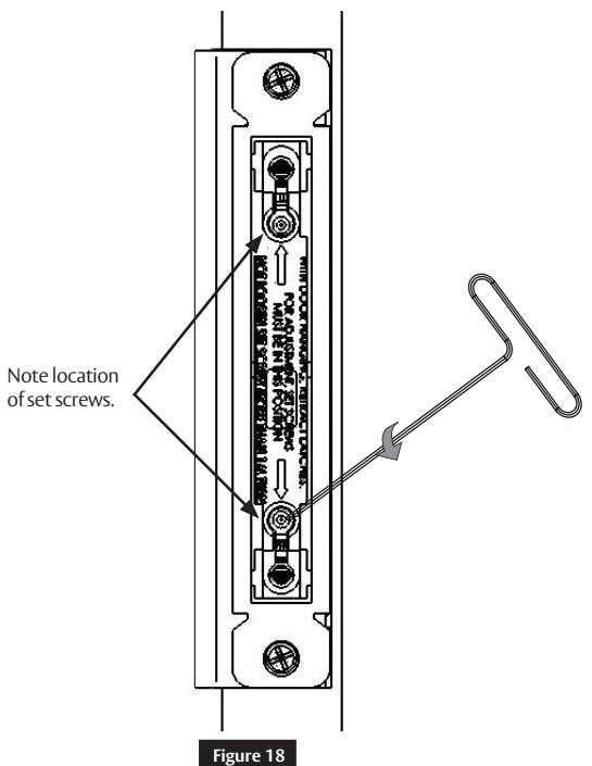 Corbin Russwin BL6600 and FE6600 Series Multi-Point Locks Installation Instructions_FM440 image on page 10