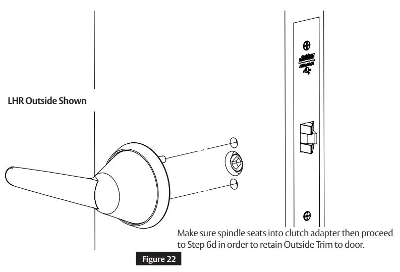 Corbin Russwin BLSS Trim ML2000 Series Installation Instructions image on page 8