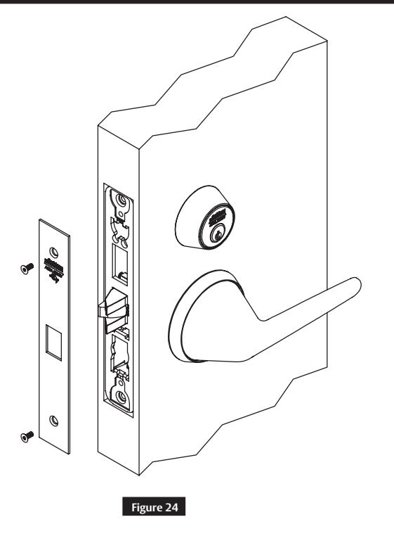 Corbin Russwin BLSS Trim for ML2000 Series Mortise Locks Installation Instructions_FM351 image on page 9
