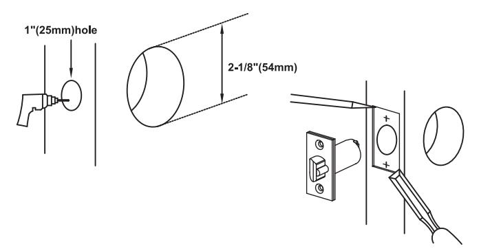 Corbin Russwin CK4300 Series Cylindrical Locks Installation Instructions_FM407 image on page 2