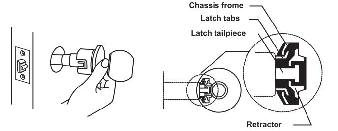 Corbin Russwin CK4300 Series Cylindrical Locks Installation Instructions_FM407 image on page 4