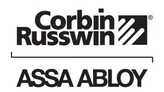 Corbin Russwin CK4800 Series Cylindrical Locks Installation Instructions_FM640 image on page 1
