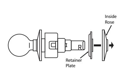 Corbin Russwin CK4800 Series Cylindrical Locks Installation Instructions_FM640 image on page 1
