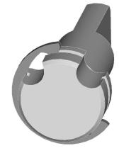 Corbin Russwin CL3300 and CL3500 Series Cylindrical Locks M69 Option Schlage Interchangeable Core Tailpiece Inst…_FM207 image